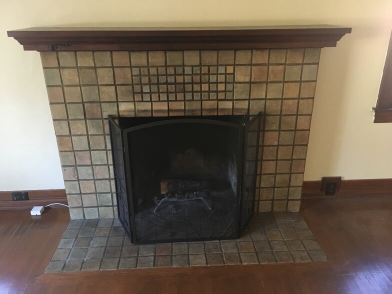 LR fireplace - 862 Allen Ave