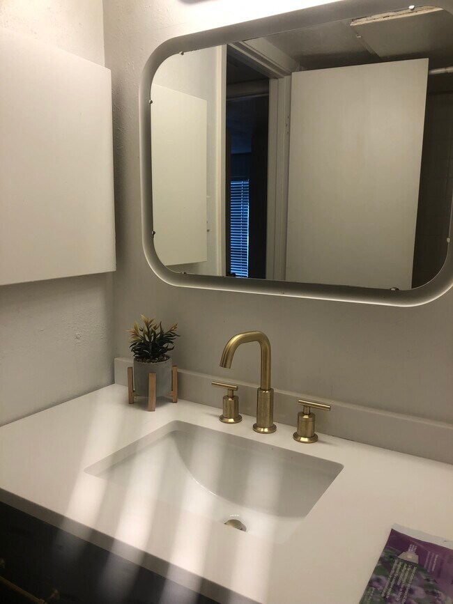 Bathroom with new fixtures - 12810 Midway Rd