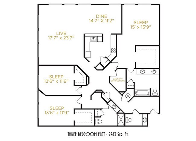 Floorplan - The Lofts at Shillito Place