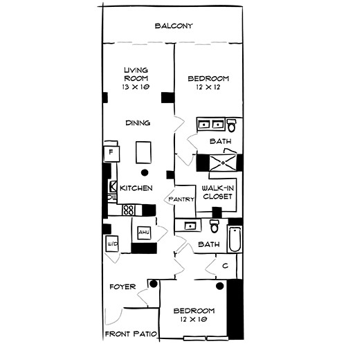 Floorplan - Flamingo Point