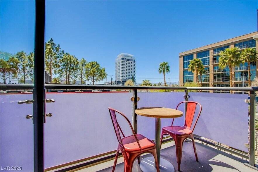 balcony view - 353 E Bonneville Ave