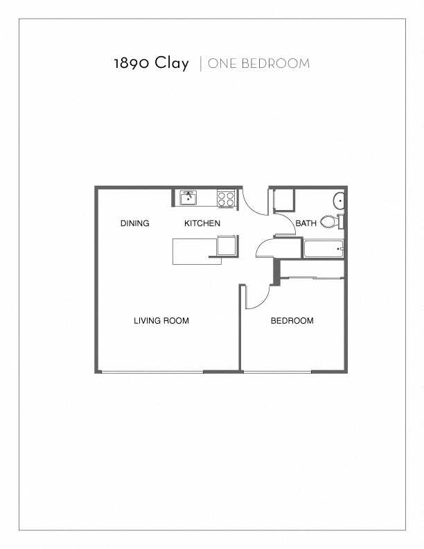 Floorplan - Clay Park Tower Apartments