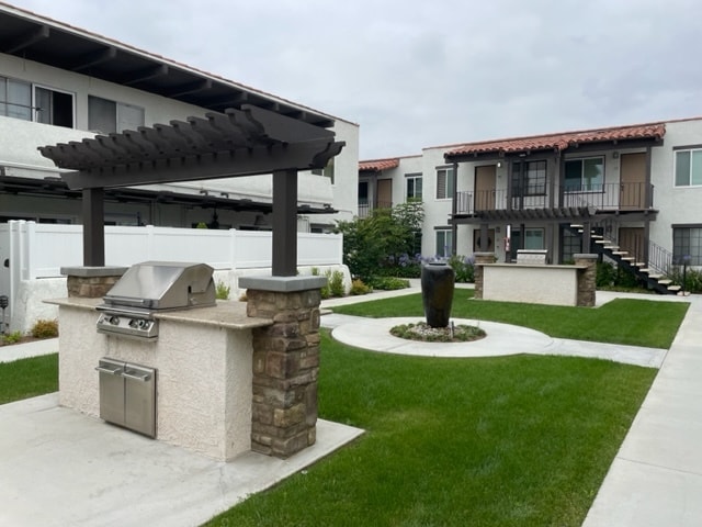 bbqs in open courtyard - 20904 Bloomfield Ave