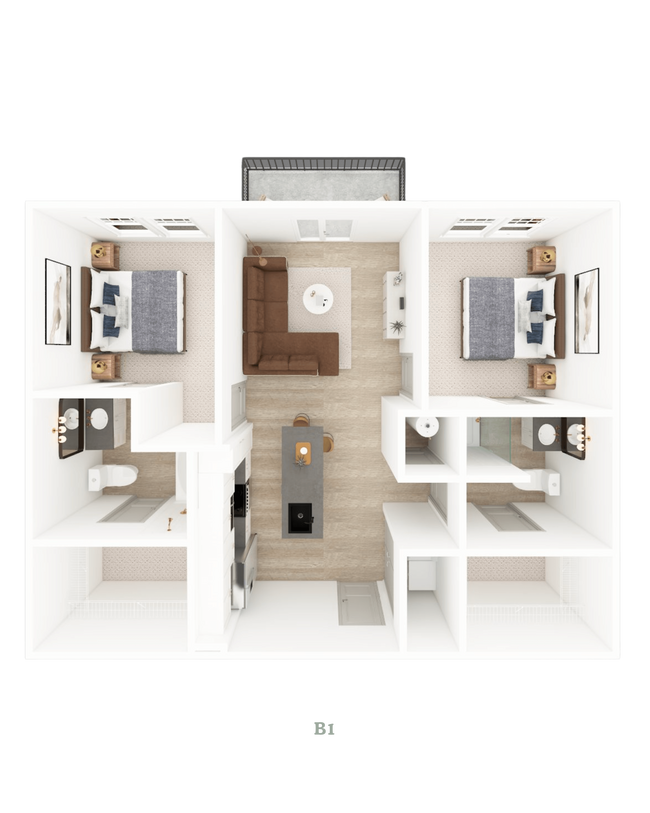 Floorplan - District on the Etowah Apartments