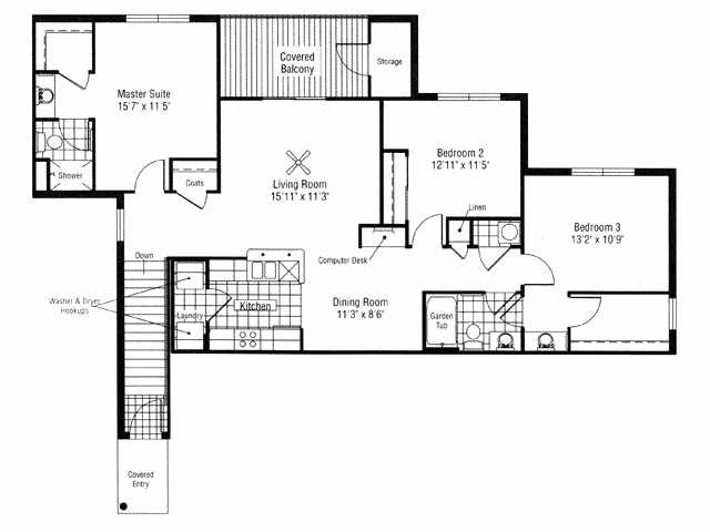 The Huntsman II - Gateway Crossing Apartment Homes