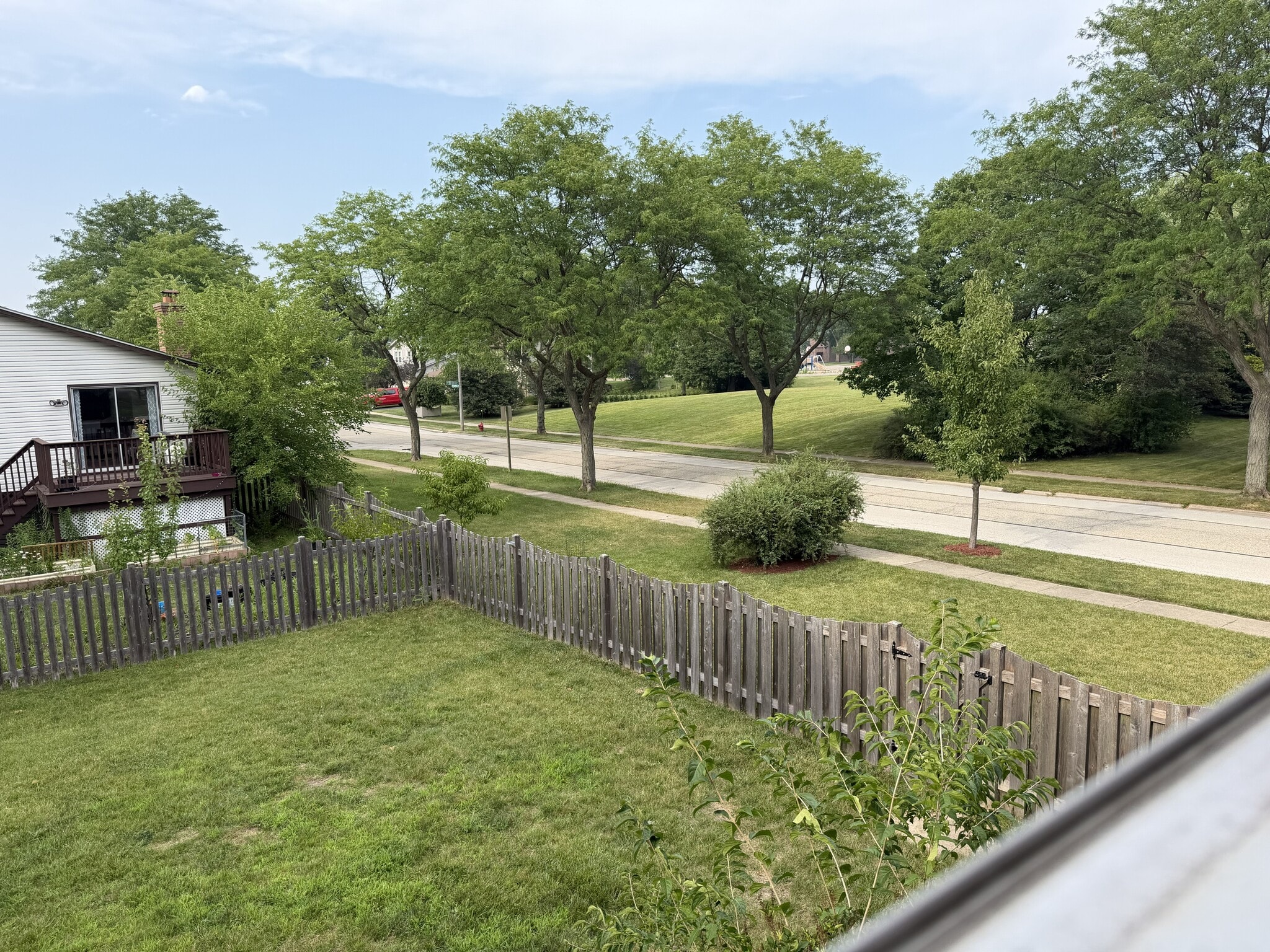 View from house. Pritchett Elementary is across the street - 361 Chicory Ln