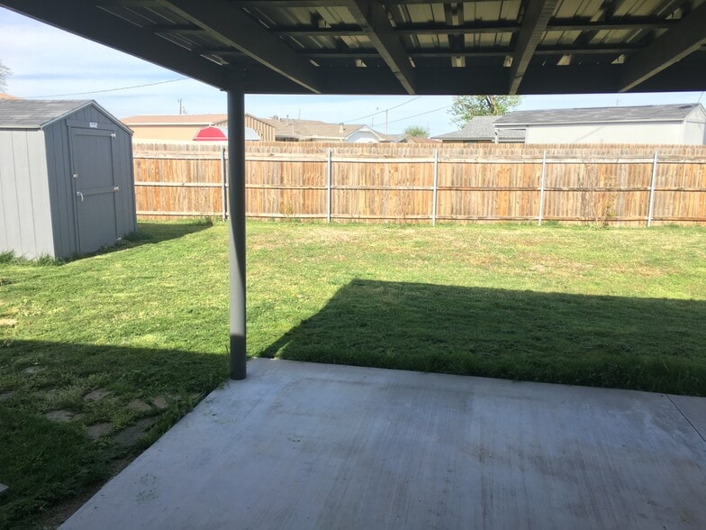 Backyard - 908 Eagle Drive