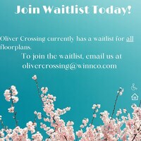 Join the Oliver Crossing waitlist for future apartment availability - Oliver Crossing