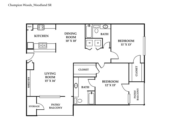 Floorplan - The Ranch at Champions