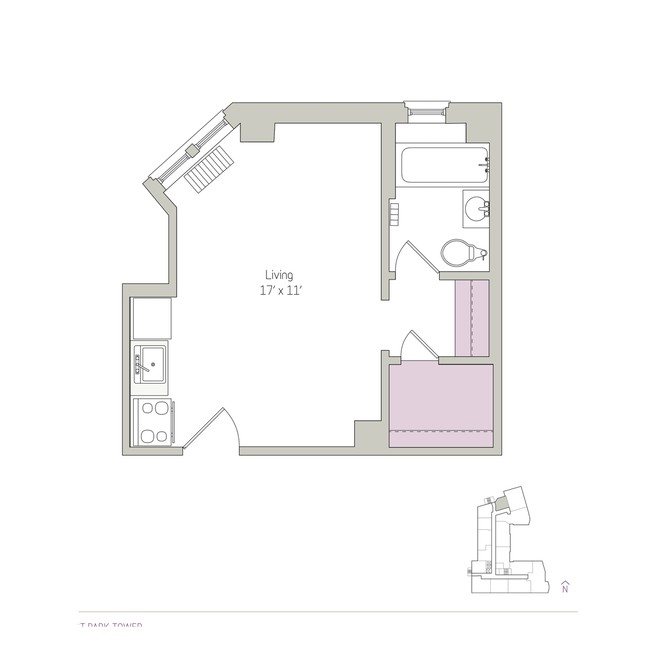 Floorplan - East Park Tower