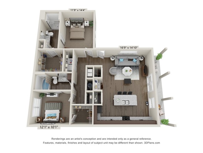 Floorplan - Boerne LIVIN