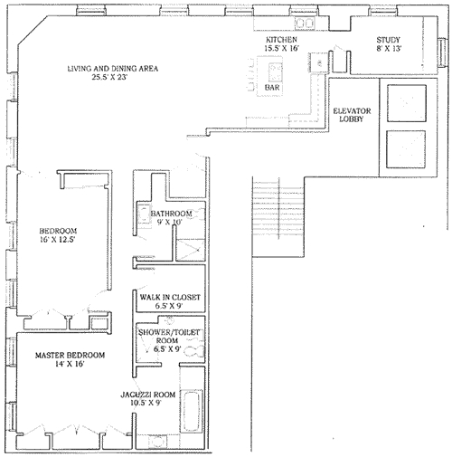 Floorplan - 30 North