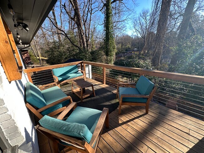 Back deck - 1209 Hillwood Ct SE