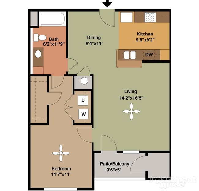 Floorplan - The Legacy at El Dorado