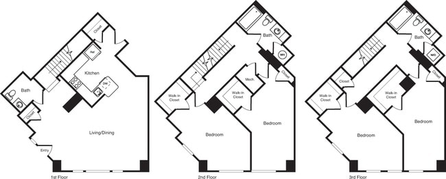 Floorplan - The Prime at Arlington Courthouse