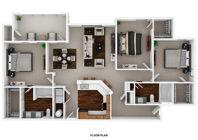 Floorplan - The Abigail Apartments