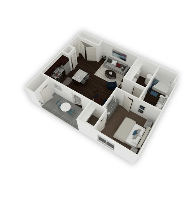 Floorplan - Aderra Apartments