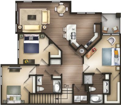 Floorplan - Creekside at Providence