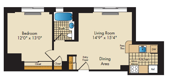 Floorplan - The Sagamore