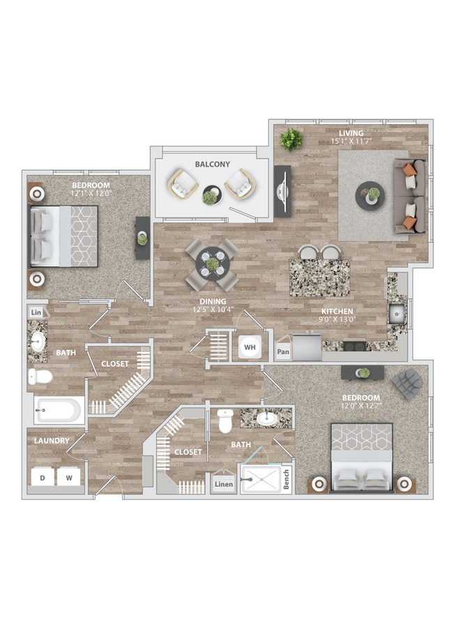 Floorplan - Connery on Providence 55+