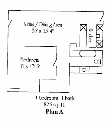 1BR/1BA - University Terrace