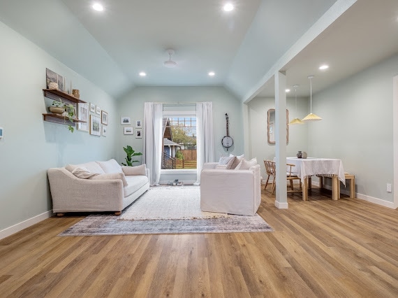 Living room/dining room - 614 E Grover St