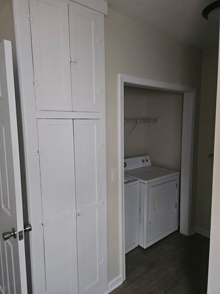 Washer/dryer already in place. Conveniently placed in bathroom - 728 S 15th St