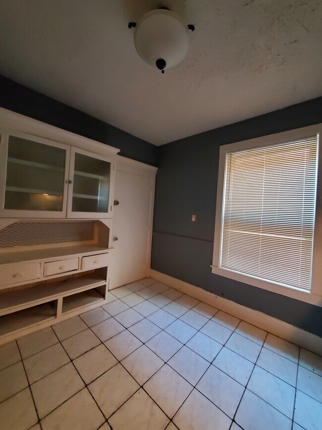 kitchen with built in hutch - 3418 W Armitage Ave