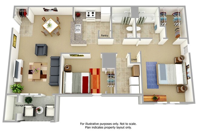 Floorplan - Chestnut Ridge Apartments