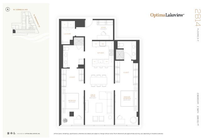Floorplan - Optima Lakeview