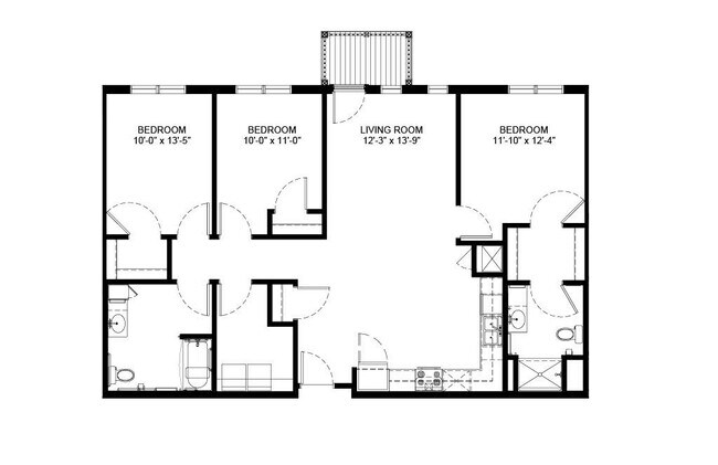 Floorplan - Vue Pointe Apartments