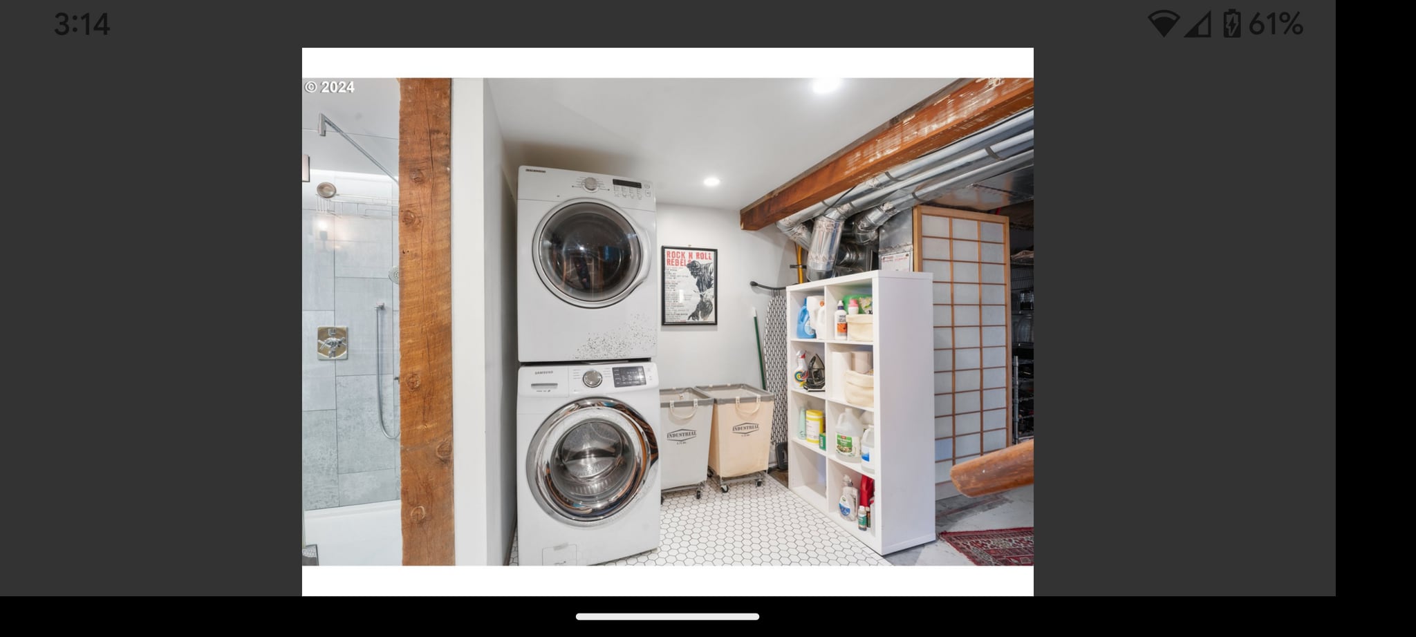 Basement laundry - 5625 SE Powell Blvd