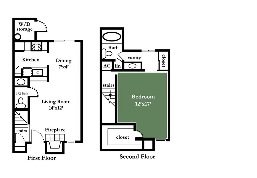 Floorplan - Highlands Townhomes