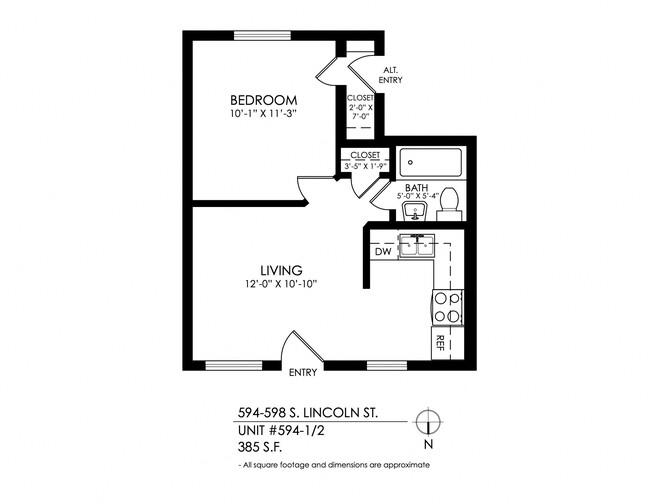 Floorplan - 594-598 S Lincoln