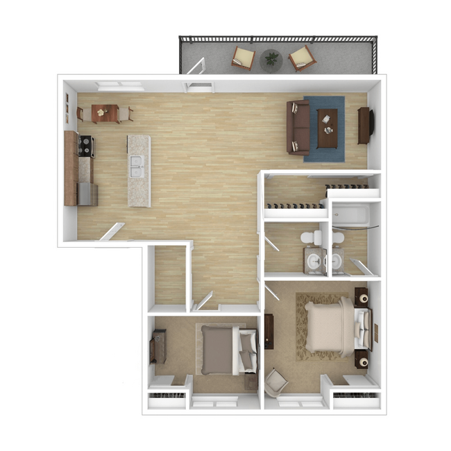 Floorplan - Farisswood Apartments