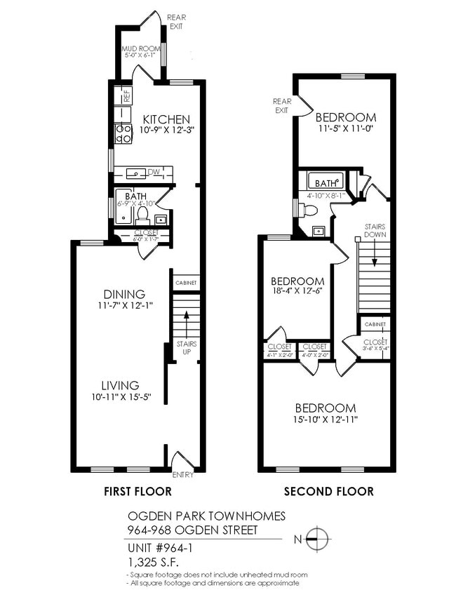 Floorplan - Ogden Park Townhomes
