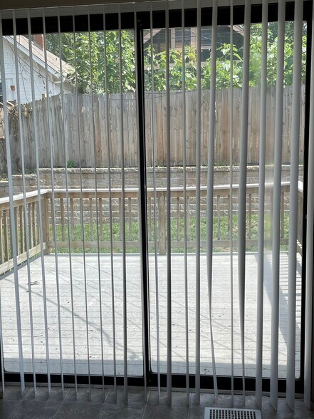 Deck off of Kitchen - 4613 Wyoming St