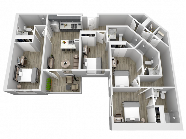 3D image of Floor Plan - 320 West Mag