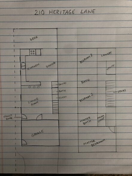 Floor Plan - 210 Heritage Ln