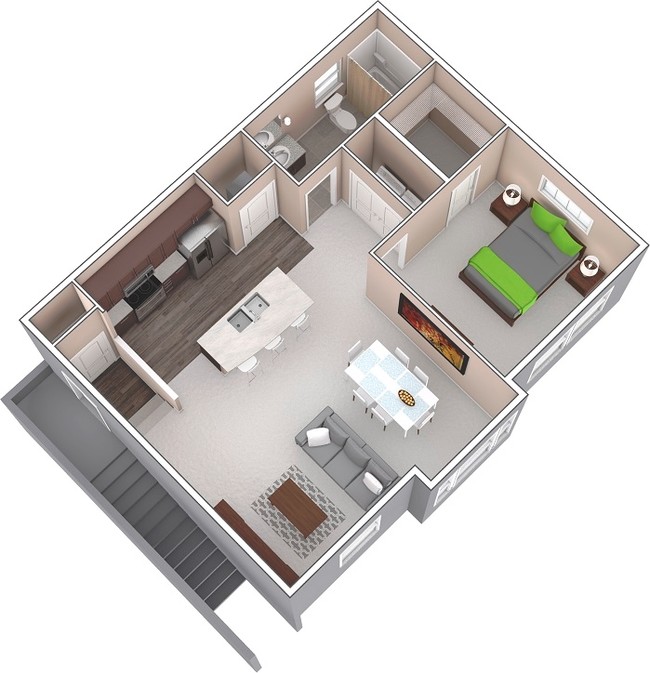 Carriage House - District at Tuttle
