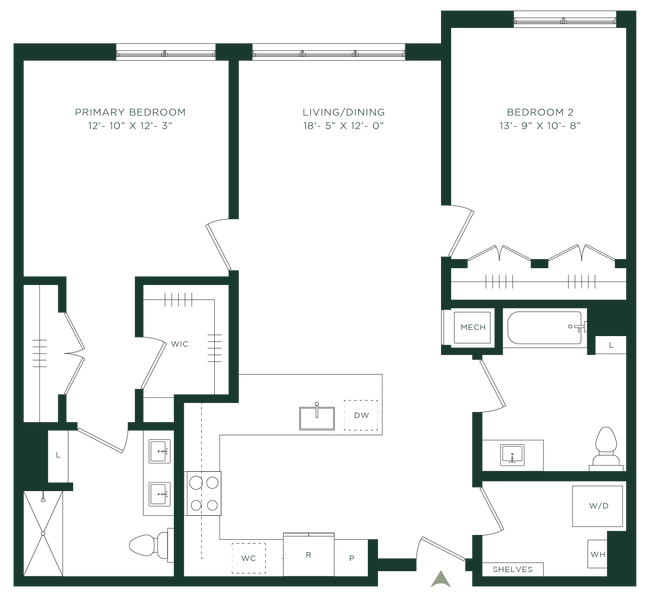 Floorplan - The Pearl at Station Bay
