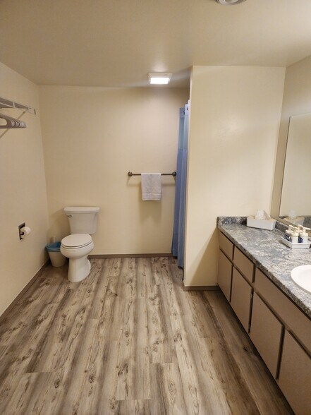Lower level bathroom is huge! - 1810 Briarwood Ct