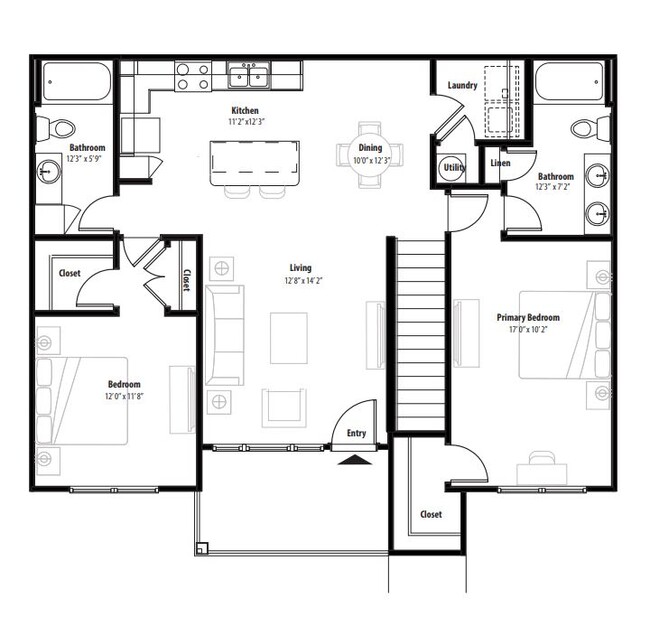 Floorplan - Ridge at Castle Rock Apartments