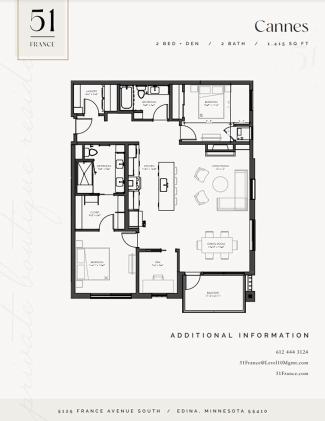 Floorplan - 51 France | Boutique Living