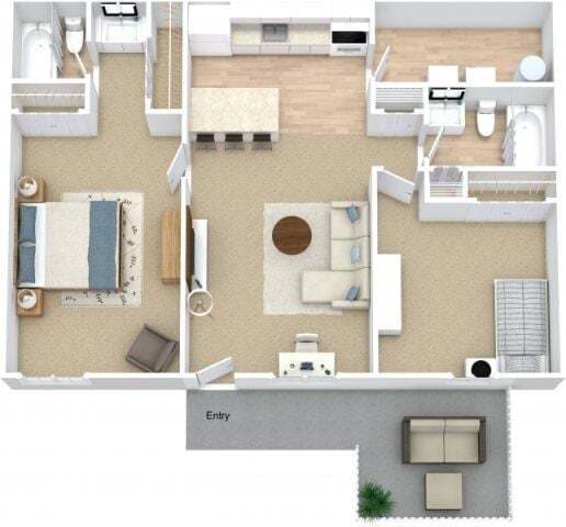 Floorplan - Applewood Apartments