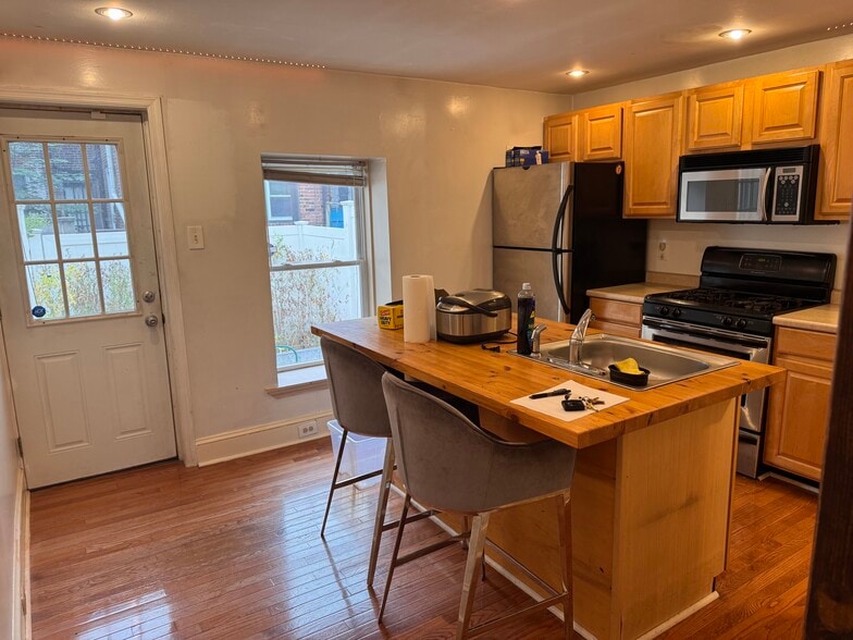 Current Kitchen Painted White - 2516 Webster St