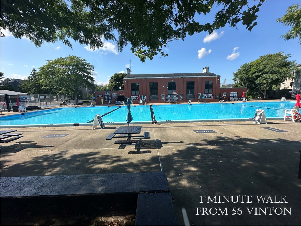 Community pool is incredibly close! - 56 Vinton St