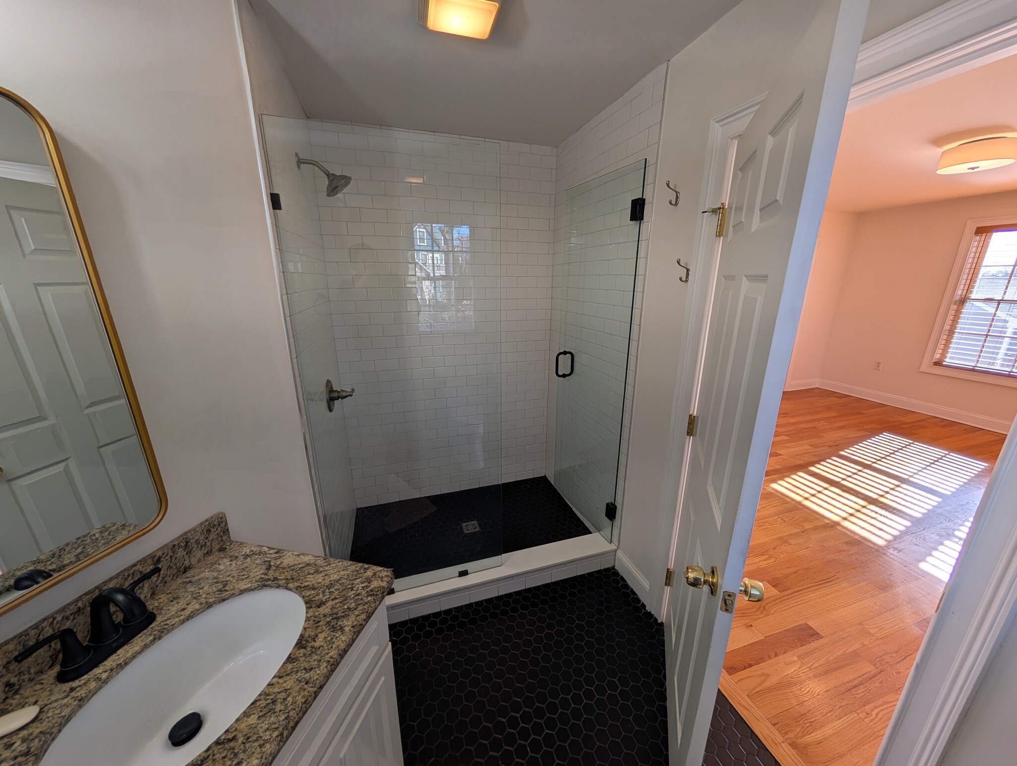 Master Bath with walk-in Shower - 100 Castle Ave