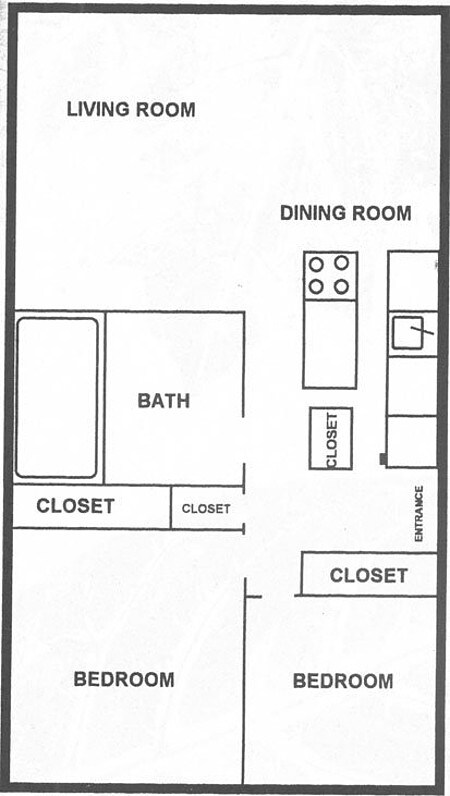 2BR/1BA - Woodridge Park