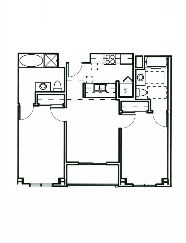 Livorno 2x2 E floor plan PR SM Livorno LLC - PR SM Livorno LLC